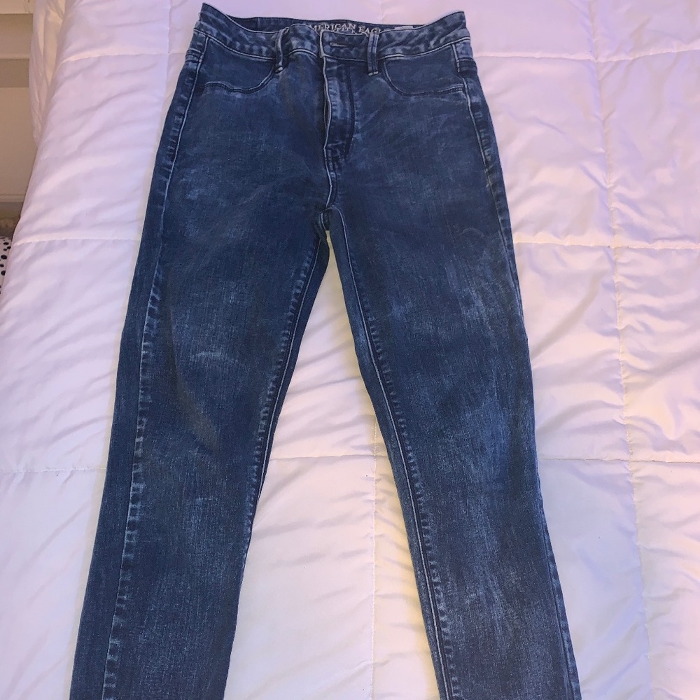 High Rise American Eagle Jeans